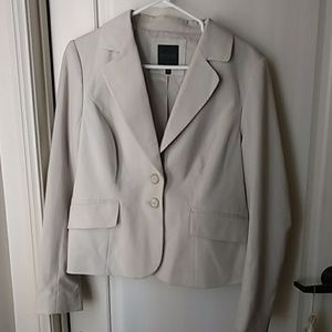 Cropped Beige Classic Blazer size 10